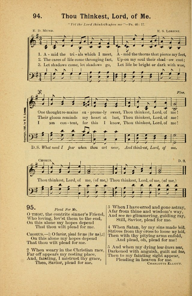 Songs for Christ and the Church: a collection of songs for the use of Christian endeavor societies, sunday-schools, and other church events page 80