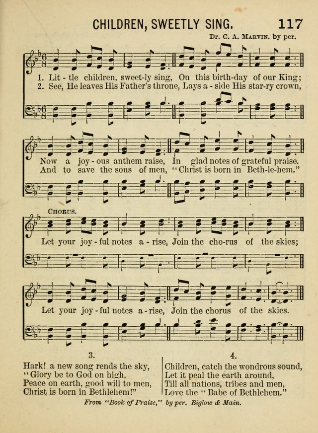 Songs for Little Folks: a collection adapted for the home circle and for primary classes in Sunday schools and day schools: containing a number of carefully selected kindergarten songs page 109