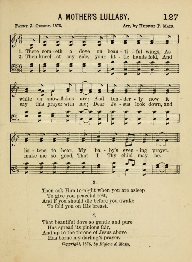 Songs for Little Folks: a collection adapted for the home circle and for primary classes in Sunday schools and day schools: containing a number of carefully selected kindergarten songs page 119