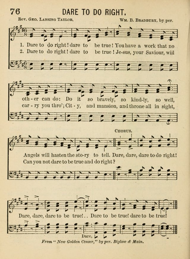 Songs for Little Folks: a collection adapted for the home circle and for primary classes in Sunday schools and day schools: containing a number of carefully selected kindergarten songs page 68