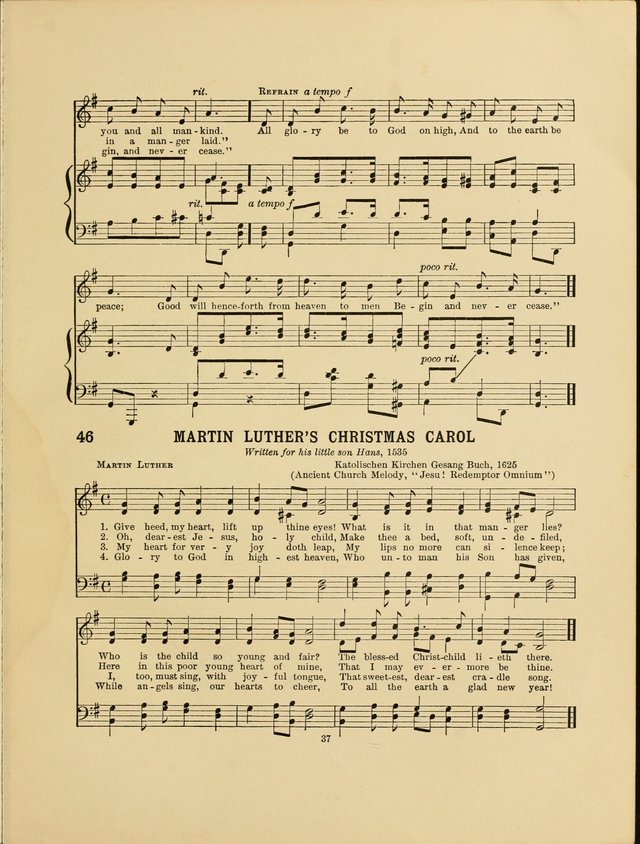 Songs for Little People: for use in Sunday-School, the kindergarten and the home page 39