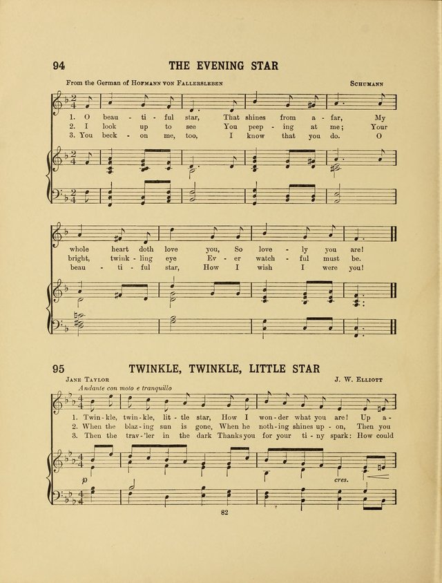 Songs for Little People: for use in Sunday-School, the kindergarten and the home page 84