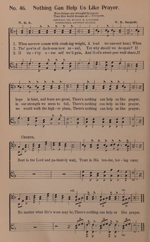Songs for Men: A Collection of Gospel Songs for Male Quartets and Choruses page 46