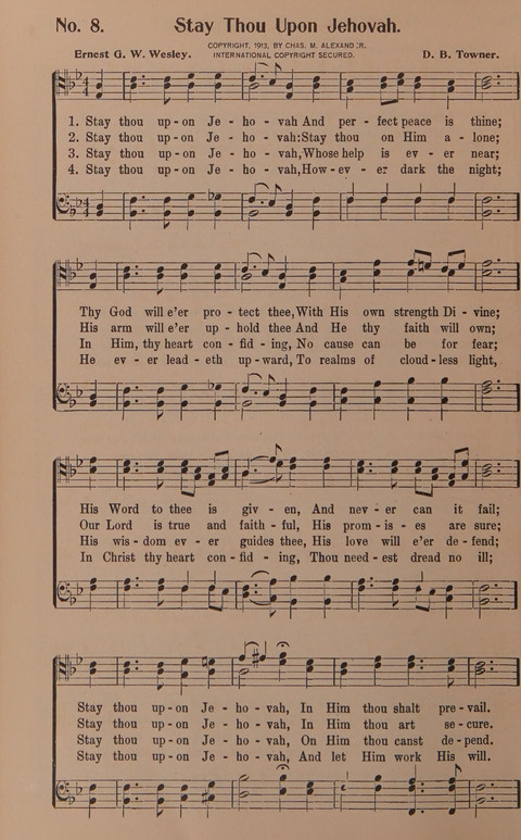 Songs for Men: A Collection of Gospel Songs for Male Quartets and Choruses page 8