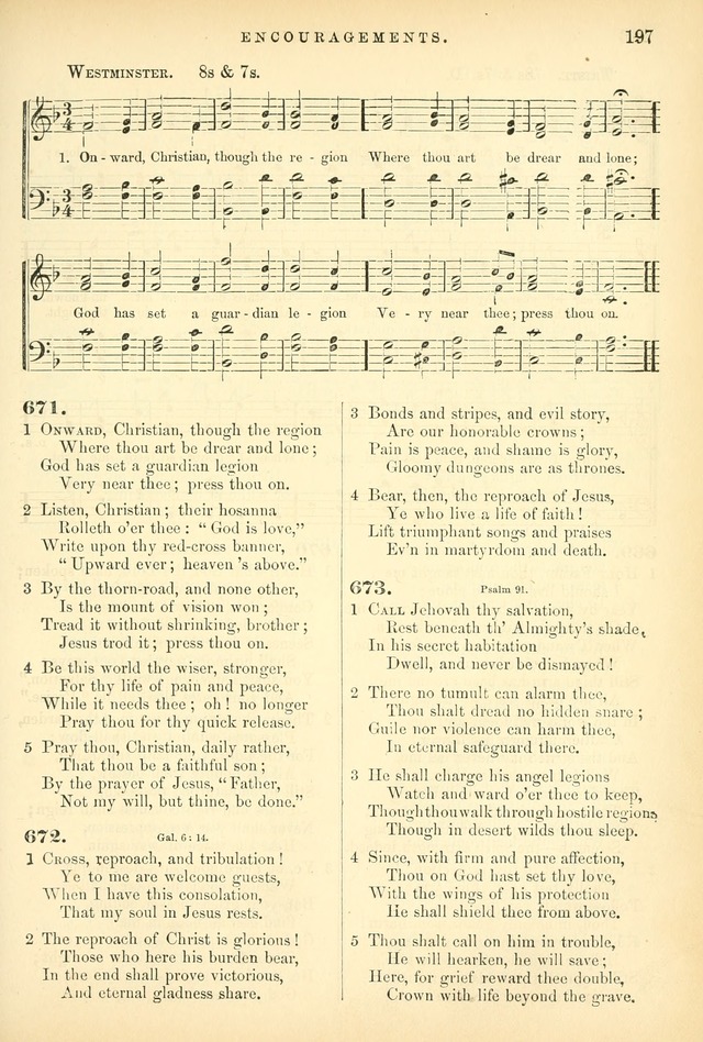 Songs for the Sanctuary, or Hymns and Tunes for Christian Worship page 197