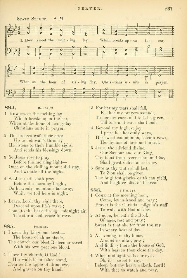 Songs for the Sanctuary, or Hymns and Tunes for Christian Worship page 267