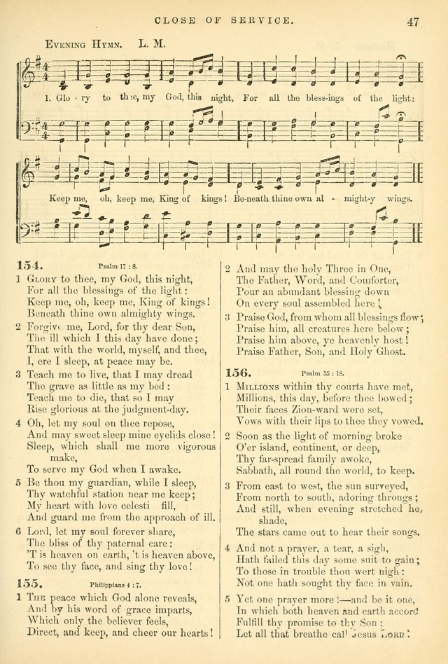 Songs for the Sanctuary, or Hymns and Tunes for Christian Worship page 47