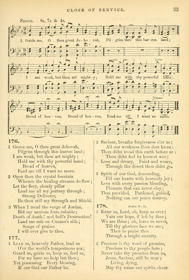 Songs for the Sanctuary, or Hymns and Tunes for Christian Worship page 53