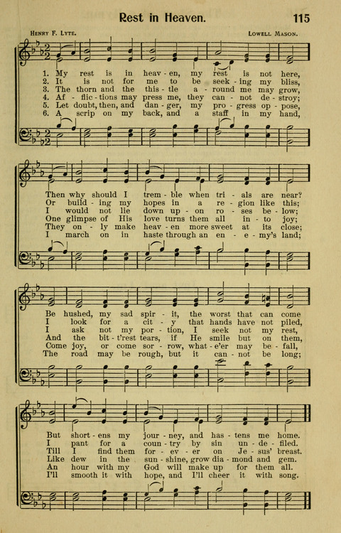 Songs for Service: in Church and Home page 117