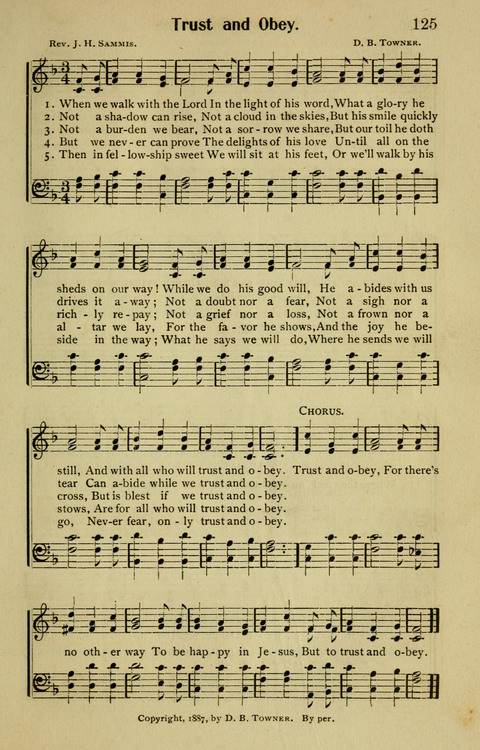 Songs for Service: in Church and Home page 127