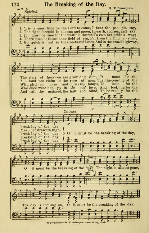 Songs for Service: in Church and Home page 176