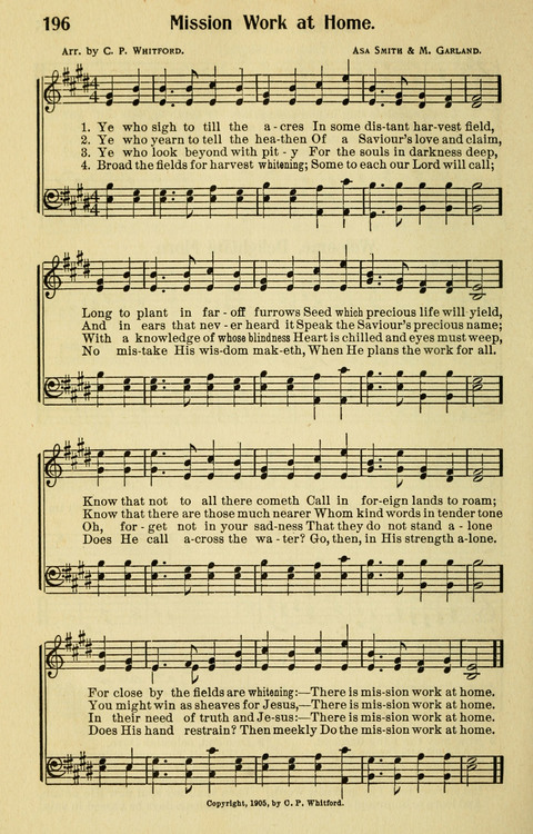 Songs for Service: in Church and Home page 198