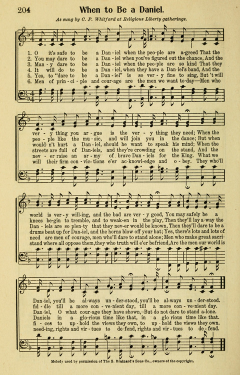 Songs for Service: in Church and Home page 206