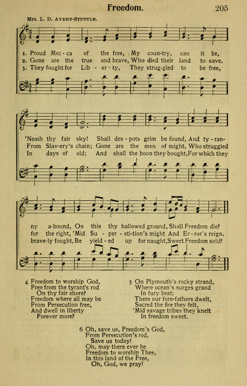 Songs for Service: in Church and Home page 207