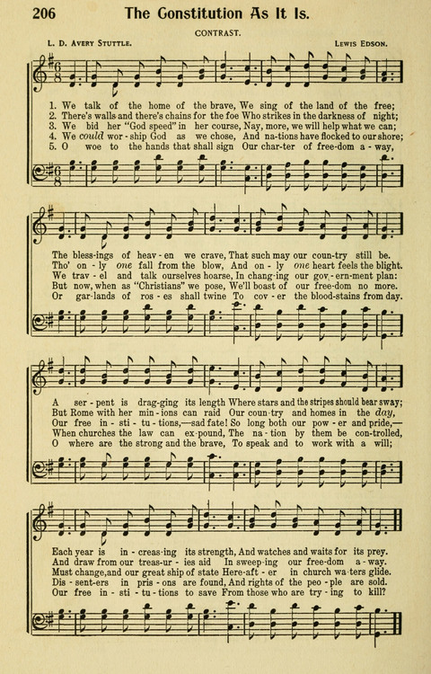 Songs for Service: in Church and Home page 208