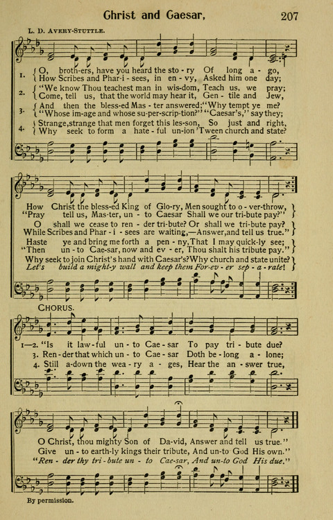 Songs for Service: in Church and Home page 209