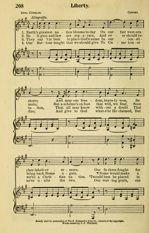 Songs for Service: in Church and Home page 210