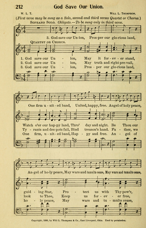 Songs for Service: in Church and Home page 214
