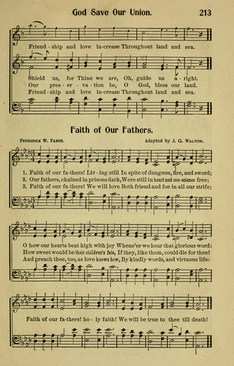 Songs for Service: in Church and Home page 215