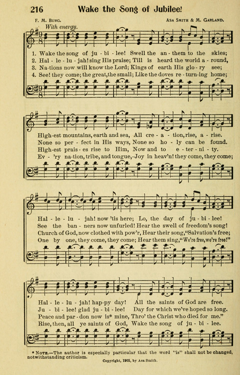 Songs for Service: in Church and Home page 218
