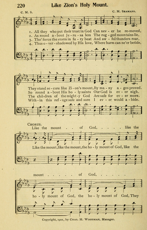 Songs for Service: in Church and Home page 222