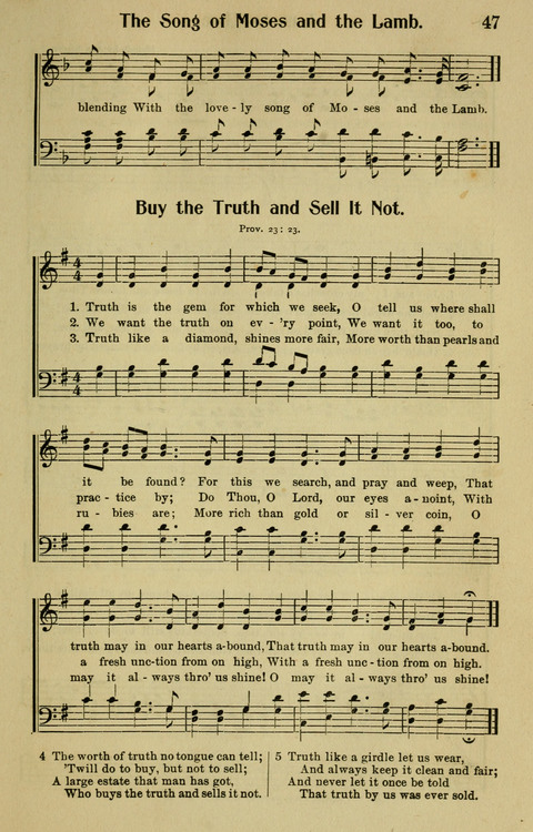 Songs for Service: in Church and Home page 47