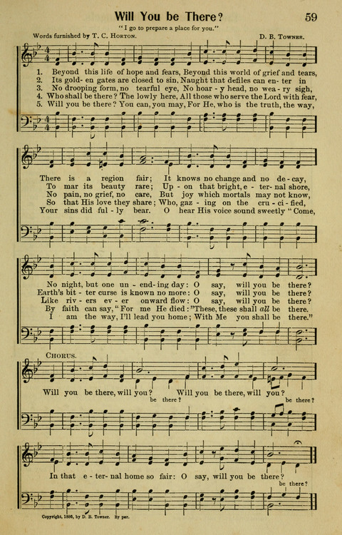 Songs for Service: in Church and Home page 59
