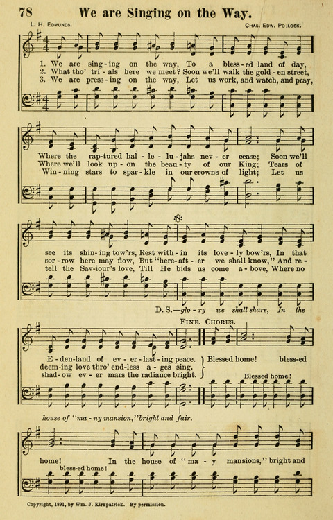Songs for Service: in Church and Home page 78