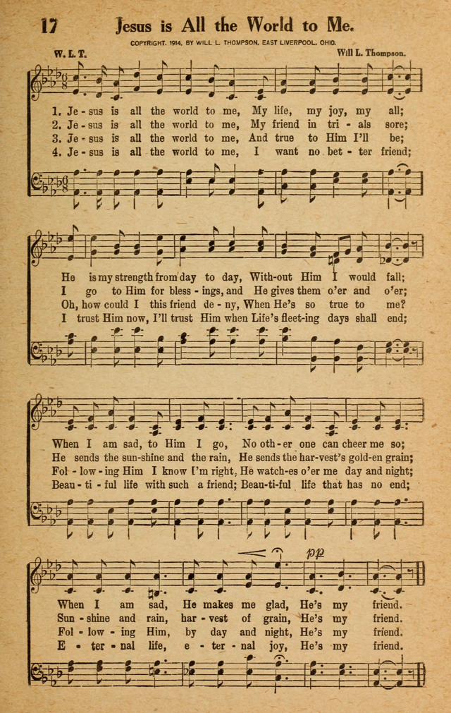 Songs for Service page 17