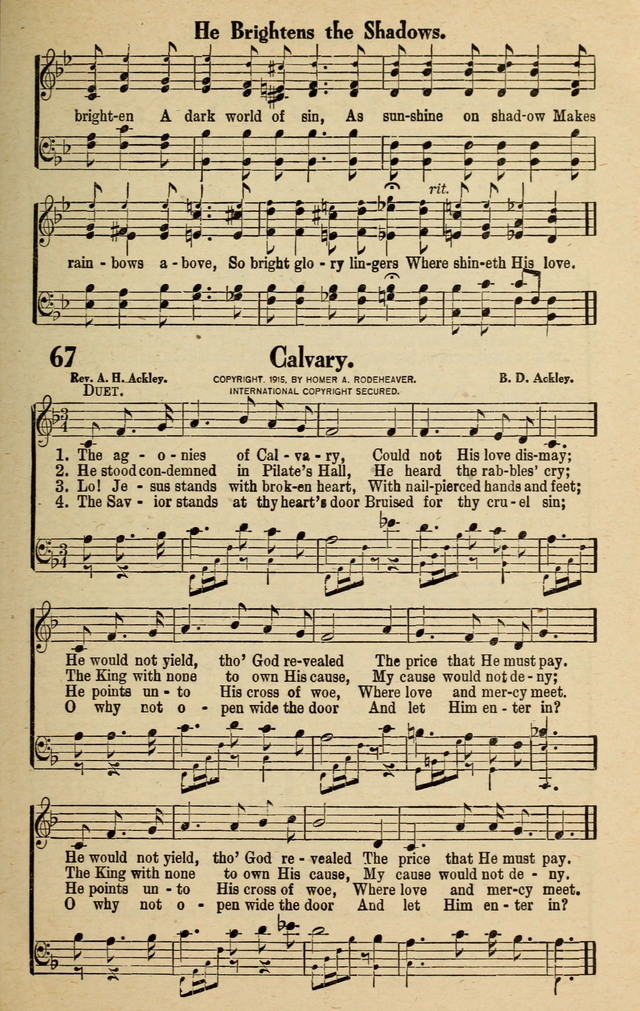 Songs for Service page 67
