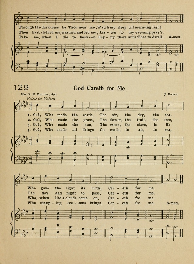 Songs for Sunday Schools: and How to Use Them page 129