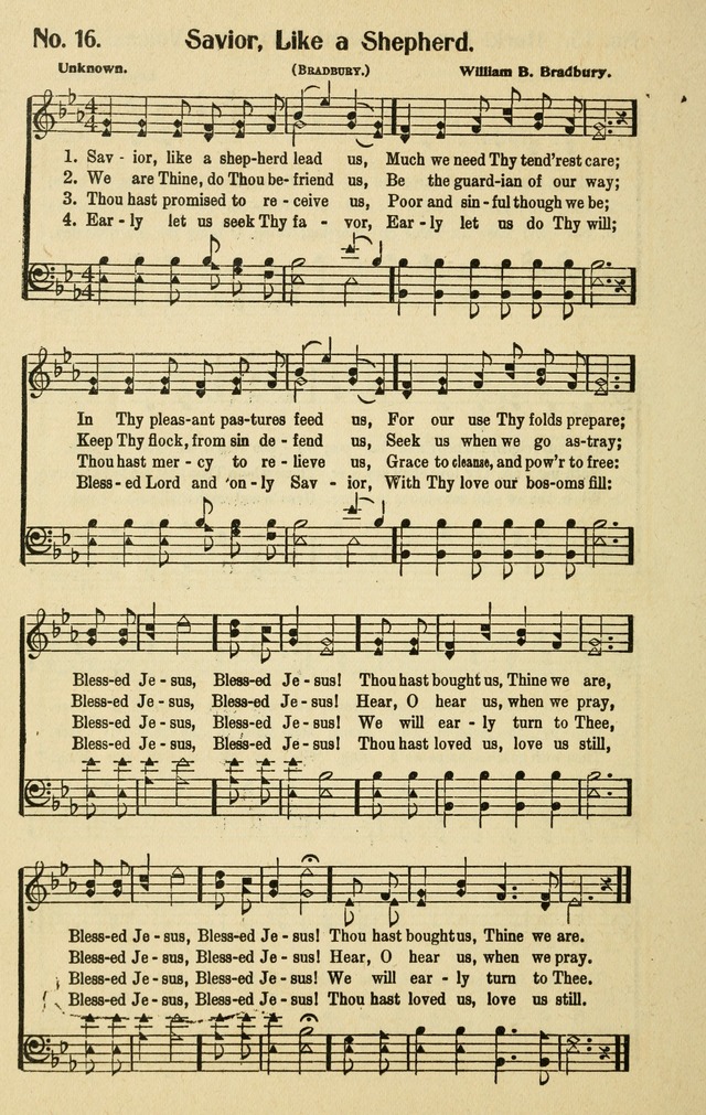 Songs for the Sunday School page 16
