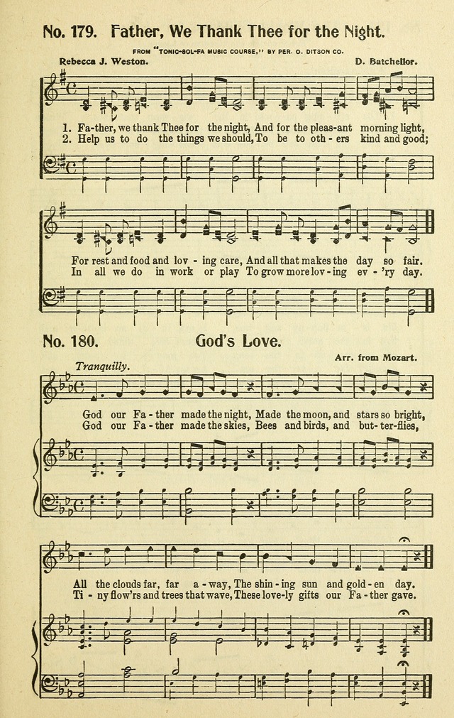 Songs for the Sunday School page 165