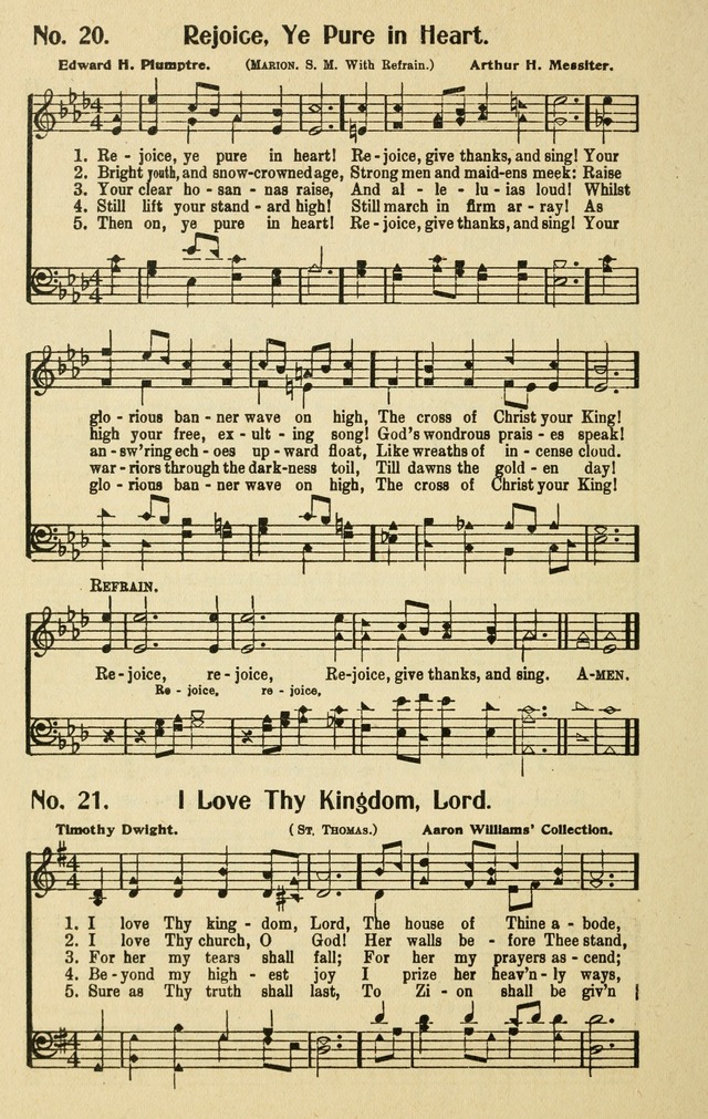 Songs for the Sunday School page 20