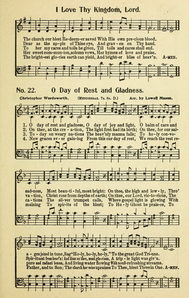 Songs for the Sunday School page 21