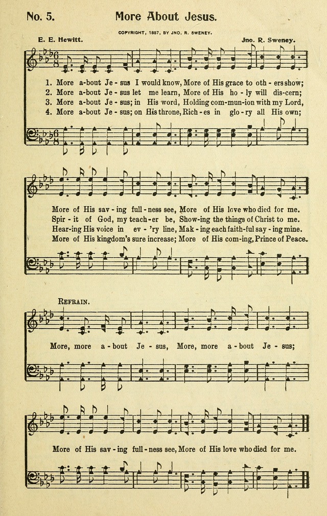 Songs for the Sunday School page 5