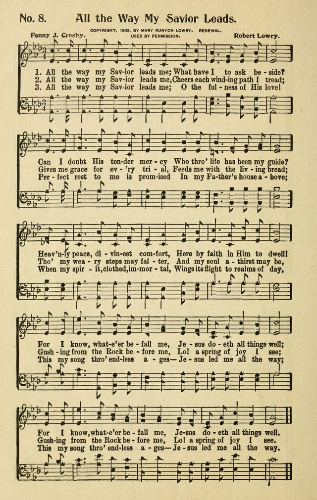 Songs for the Sunday School page 8