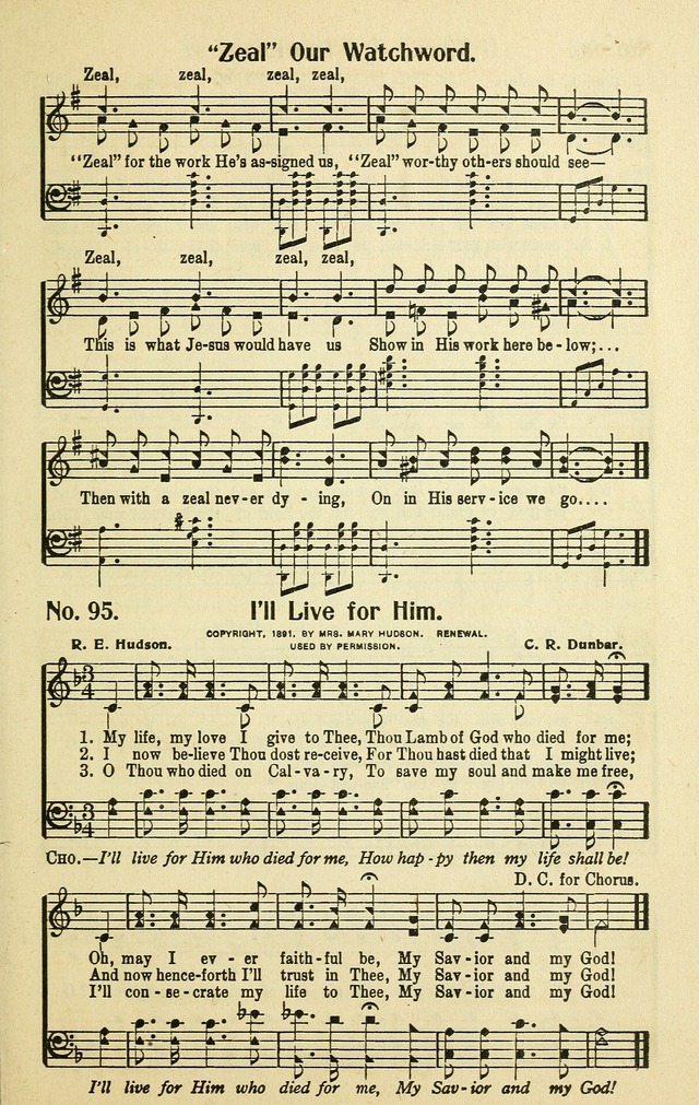 Songs for the Sunday School page 89