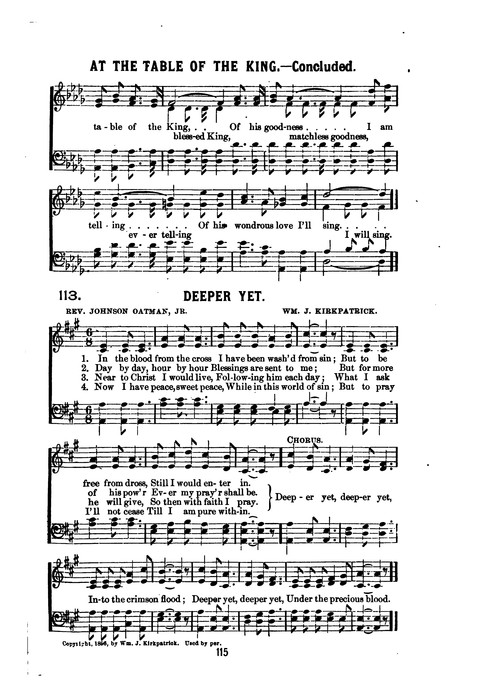 Songs for Work and Worship page 113