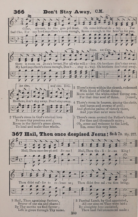 Salvation Army Music: (formerly published as "Revival Music") with supplementary tunes page 240