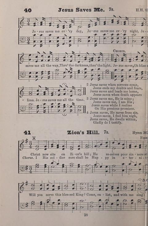 Salvation Army Music: (formerly published as "Revival Music") with supplementary tunes page 28