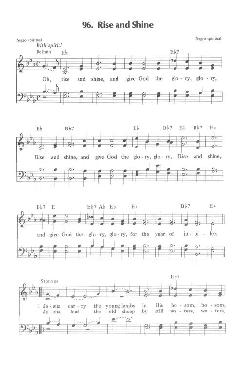 Sing and Rejoice!: new hymns for congregations page 104