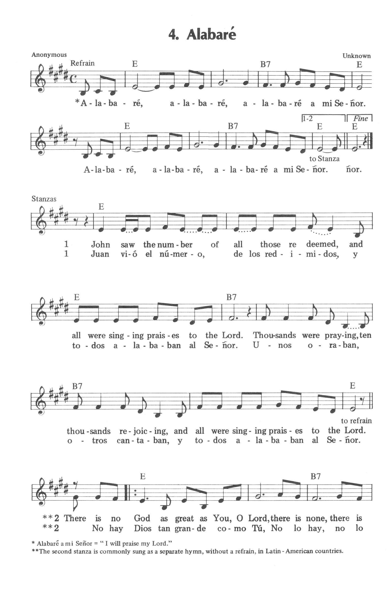 Sing and Rejoice!: new hymns for congregations page 4
