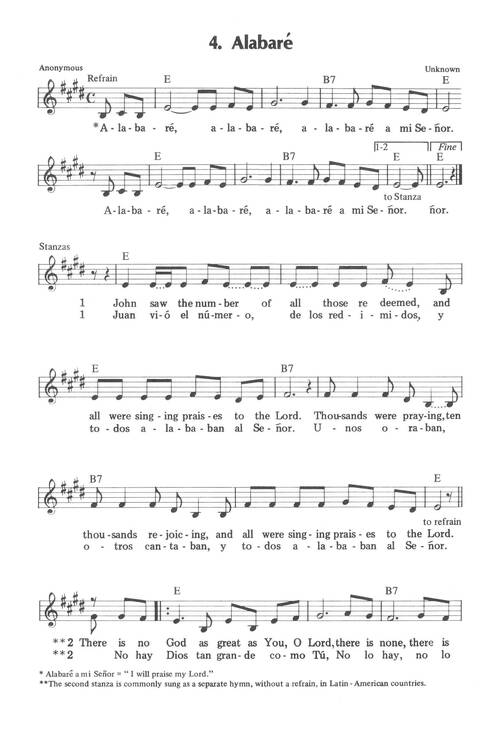 Sing and Rejoice!: new hymns for congregations page 4