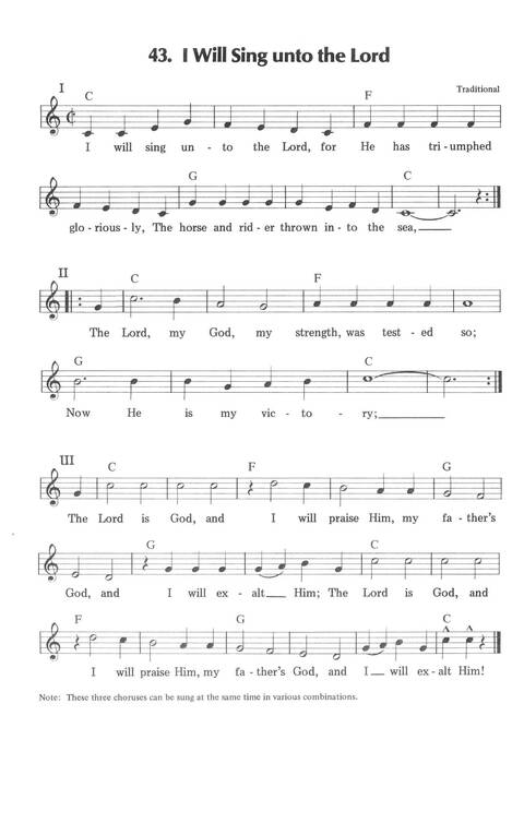 Sing and Rejoice!: new hymns for congregations page 48