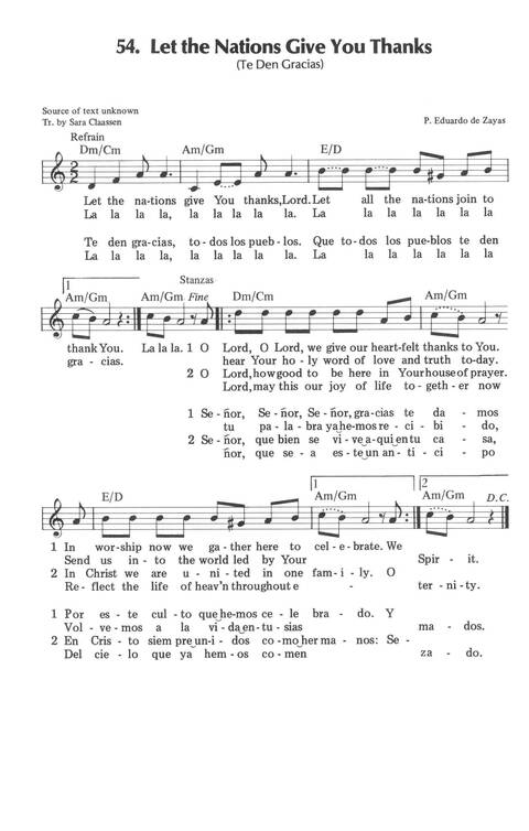 Sing and Rejoice!: new hymns for congregations page 58