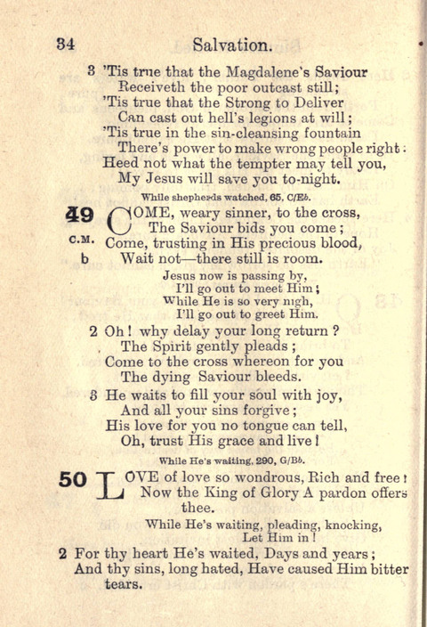 Salvation Army Songs page 34