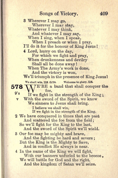 Salvation Army Songs page 409