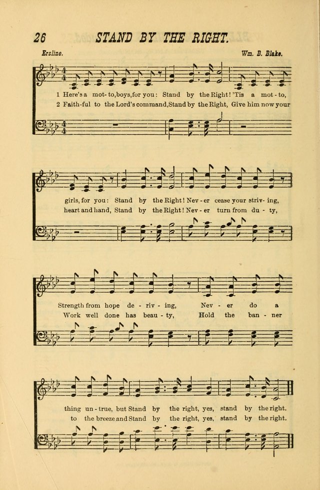 Sabbath Bells: for the Sunday-school and for prayer, praise, and gospel meetings page 26
