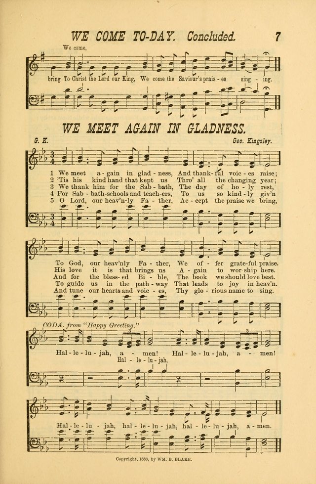Sabbath Bells: for the Sunday-school and for prayer, praise, and gospel meetings page 7